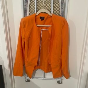 Orange women’s blazer